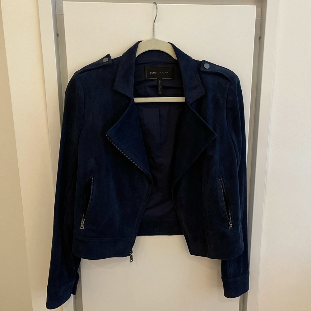 BCBGMAXAZRIA Suede Jacket